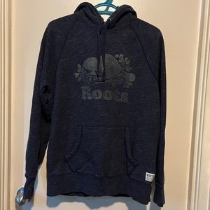 ROOTS OVERSIZED PULLOVER HOODED SWEATER
